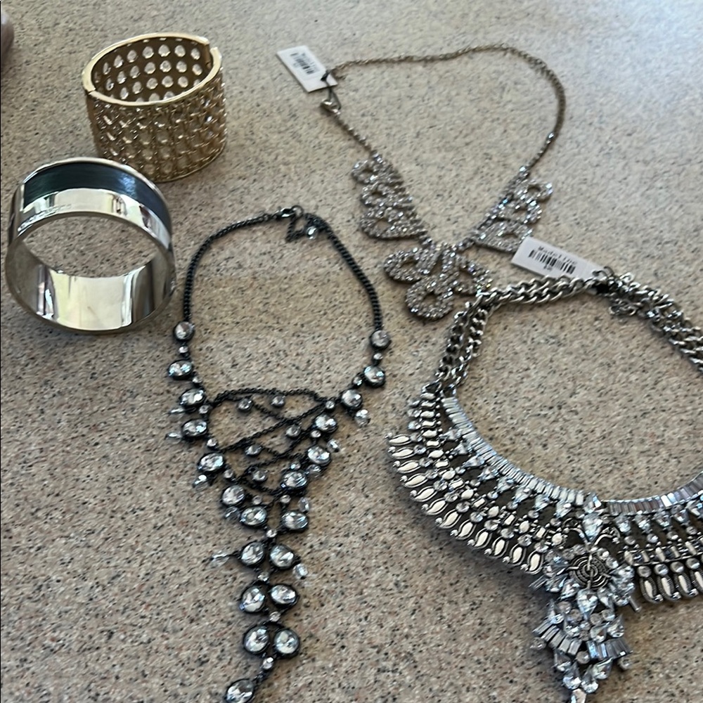 Madeline Silver and Gold Necklace Collection